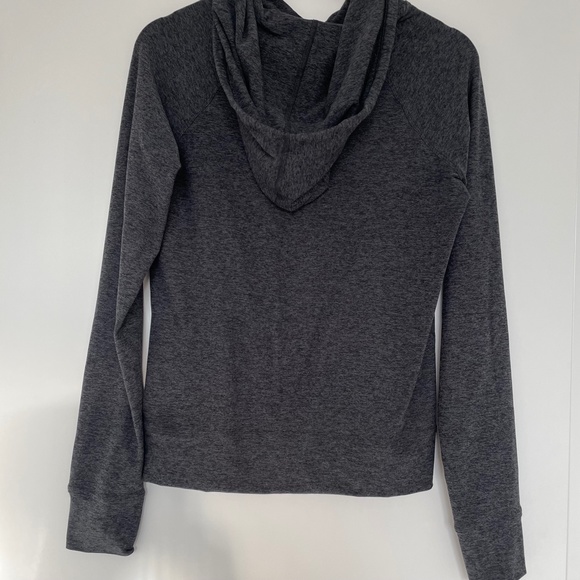 Outdoor Voices All Day CloudKnit Hoodie M charcoal loungewear with thumb holes - Picture 8 of 9